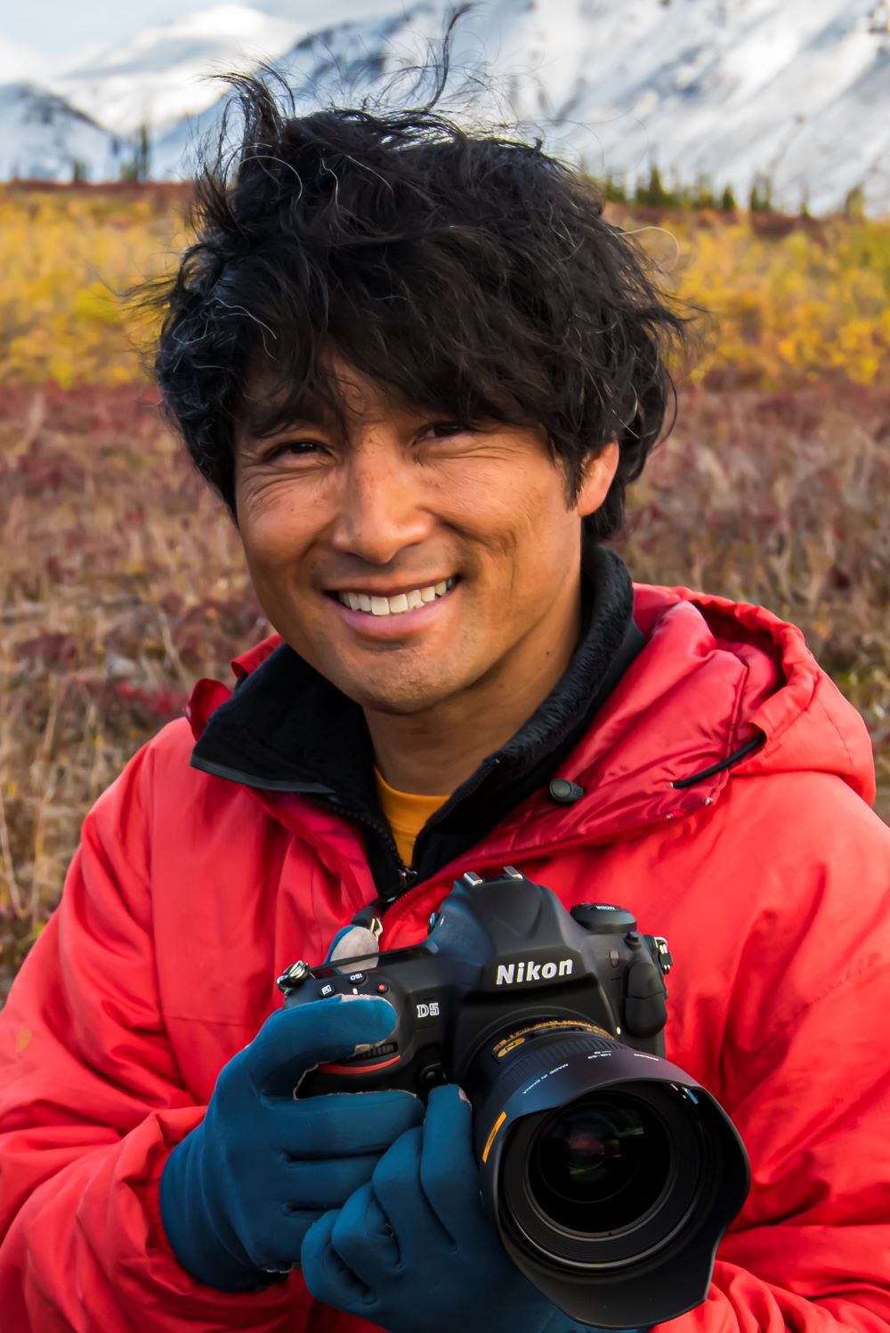 アラスカ原野行　松本紀生顔写真